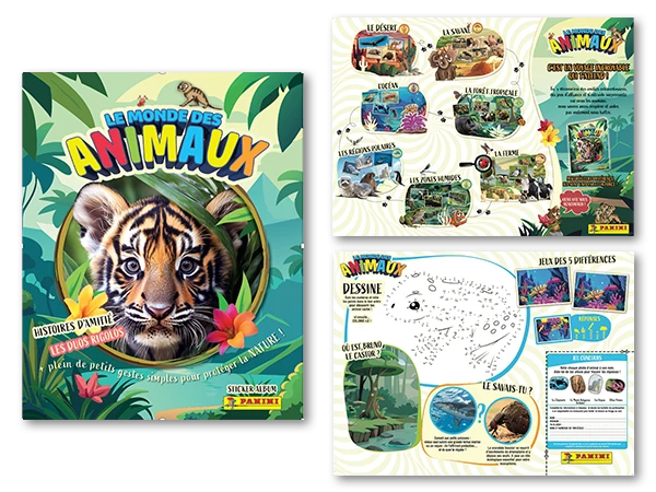 PANINI ANIMAUX